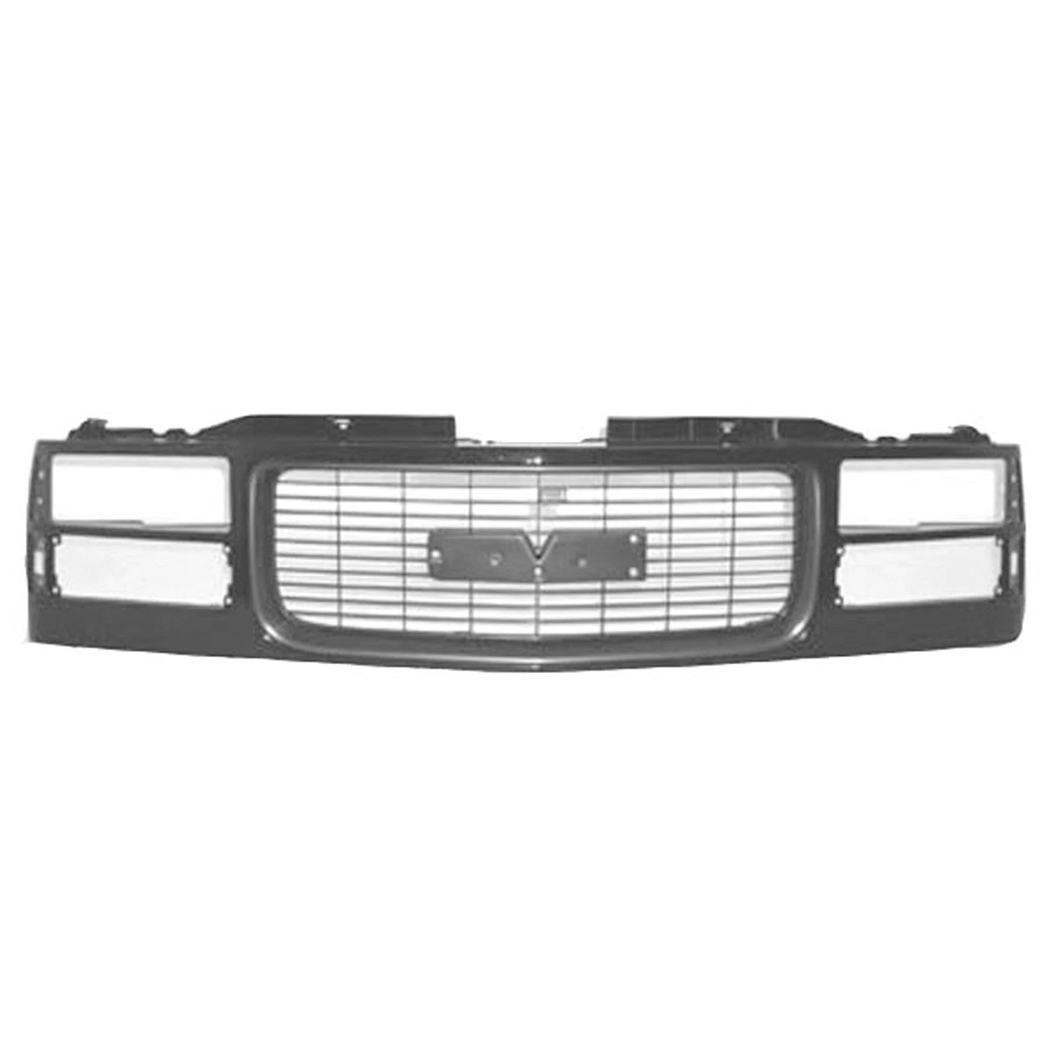 Replacement Black Plastic Front Grille (See compatibility Chart)