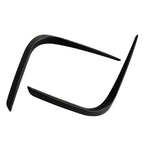 Carbon Black Front Bumper Side Vent Cover Trim for BMW X5 G05 (2019-2022)
