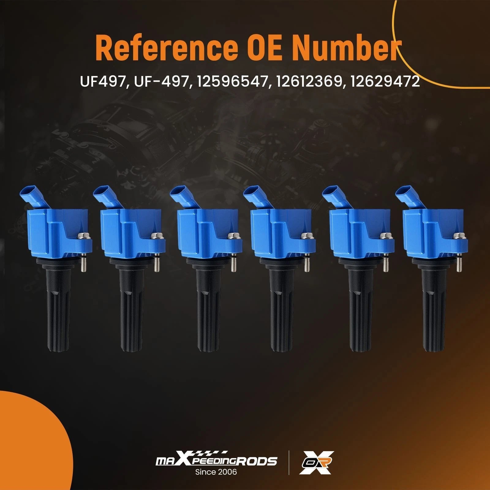 Ignition Coil Set for Chevrolet Trailblazer EXT Envoy XL (2006–2006)