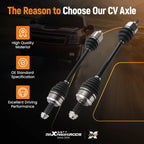 Front CV Shaft Axles for Honda Odyssey 2007–2010 (3.5L, FWD)