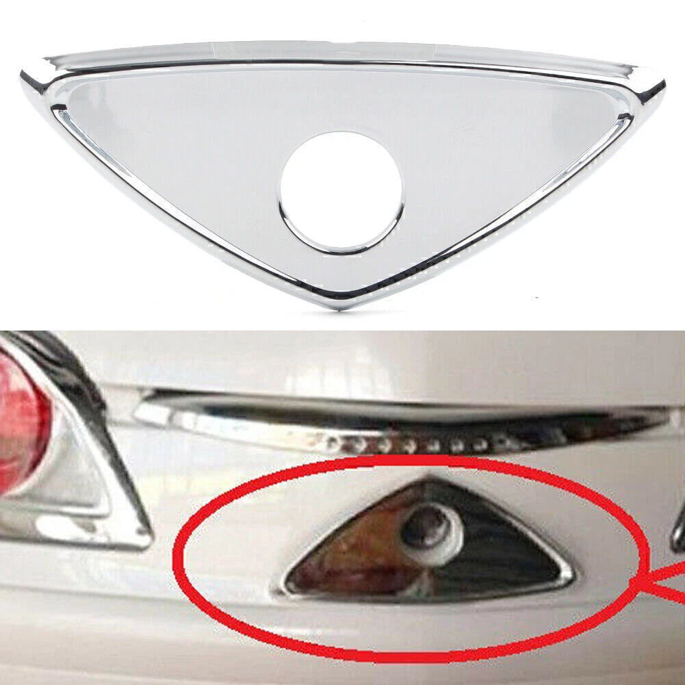 Chrome Fairing Trunk Lock Key Accent Trim for Honda Goldwing GL1800 (2001–2013)