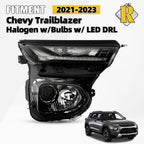Halogen Headlight w/LED DRL for Chevy Trailblazer (2021–2023)