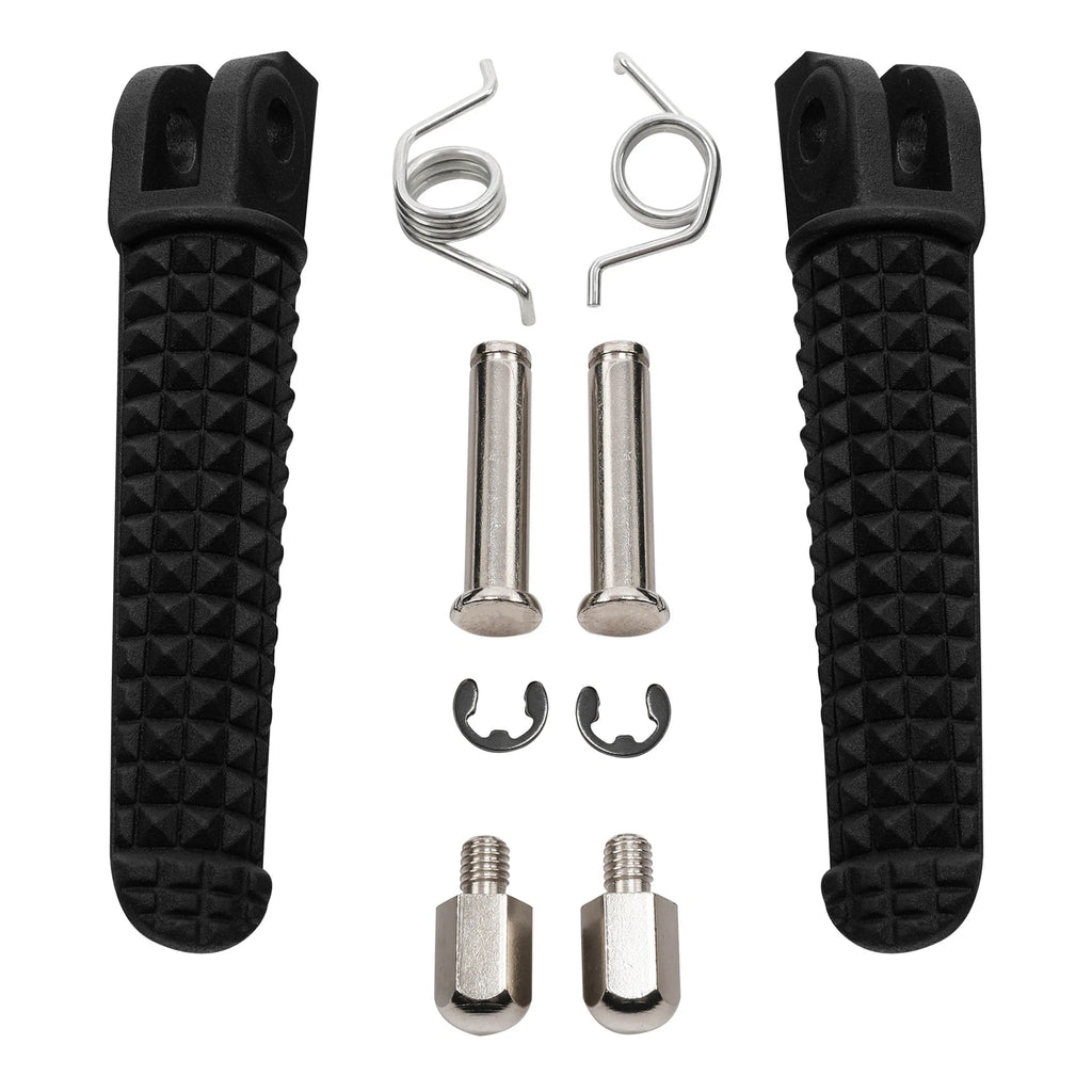 Driver Rider Footpegs Footrests for Yamaha YZF R1 (1998–2025), YZF R6 (1999–2020)