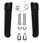 Driver Rider Footpegs Footrests for Yamaha YZF R1 (1998–2025), YZF R6 (1999–2020)