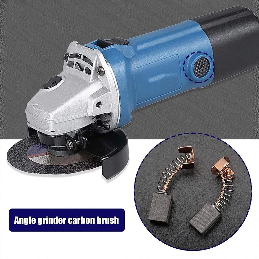Set of 4 Carbon Brushes 12x8x5mm for Angle Grinder