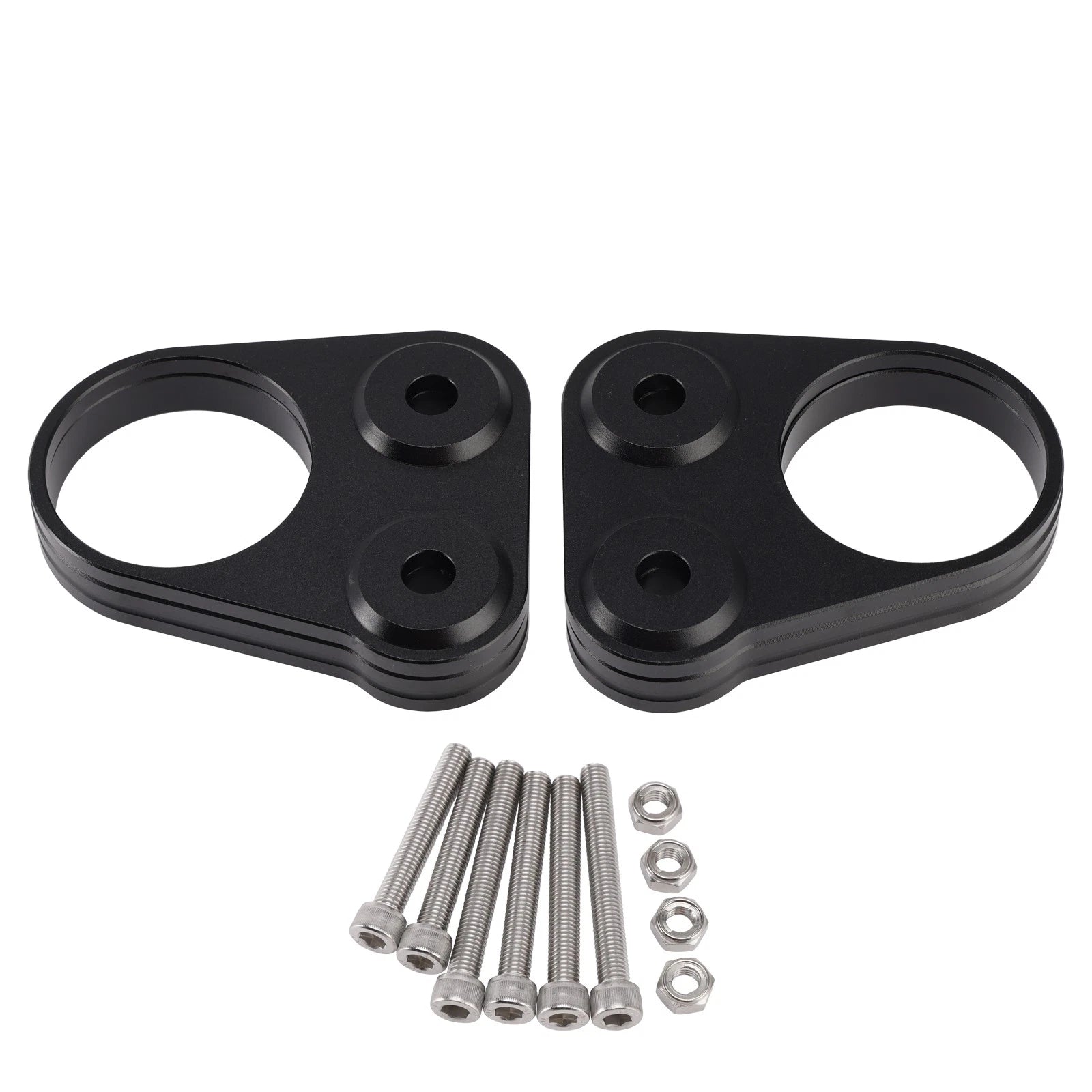 17mm Aluminum Handlebar Risers Spacers for Suzuki Hayabusa GSX1300R (2008–2020)