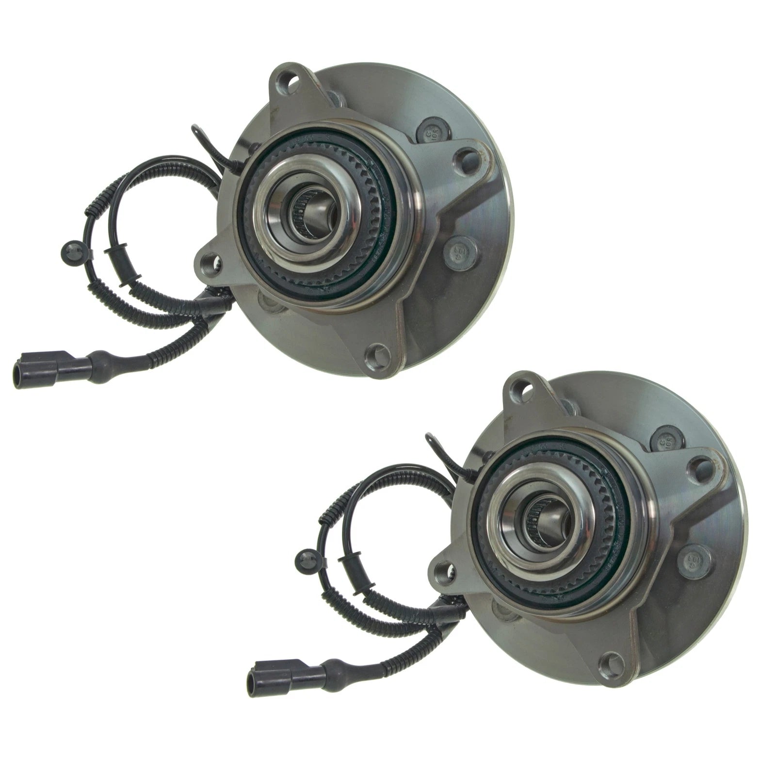 Set of 2 Front Moog 6 Stud Wheel Bearing & Hub Kit for Ford F-150 (2009–2010)