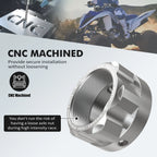 Aluminum Rear Axle Lock Nut for Yamaha Raptor 700 700R (#90179-36003-00) (2006–2026)