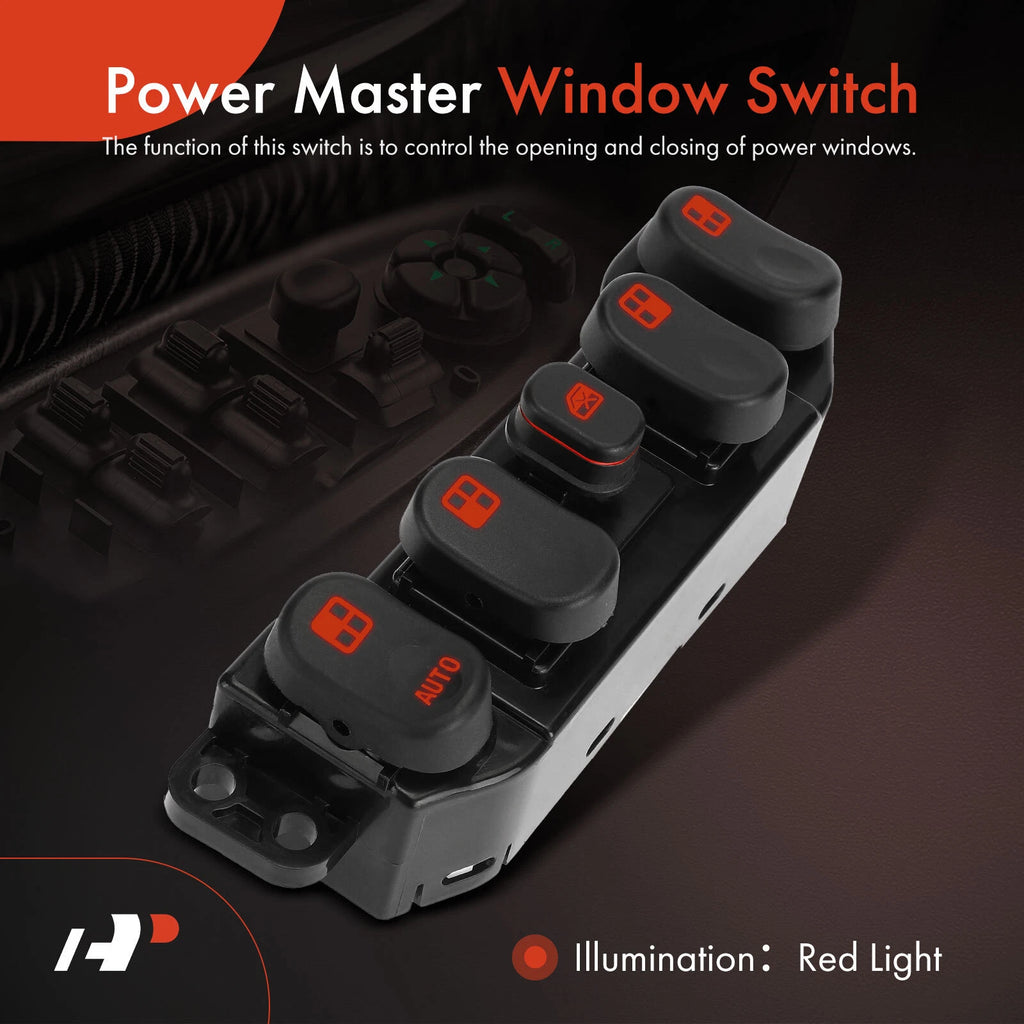 Front Left Power Window Switch for Pontiac Torrent (2006-2009)