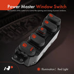Front Left Power Window Switch for Pontiac Torrent (2006-2009)