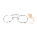 Speedometer Gauge Dial Rings Trim for VW Golf MK4, Passat B5, T4, Jetta 4, Bora