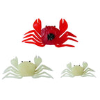 Fishing Crab Soft Lure Bait Trap 7/14cm - White/Red