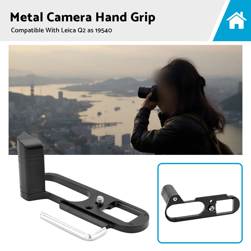 Metal Hand Grip Holder for Leica Q2 (19540)