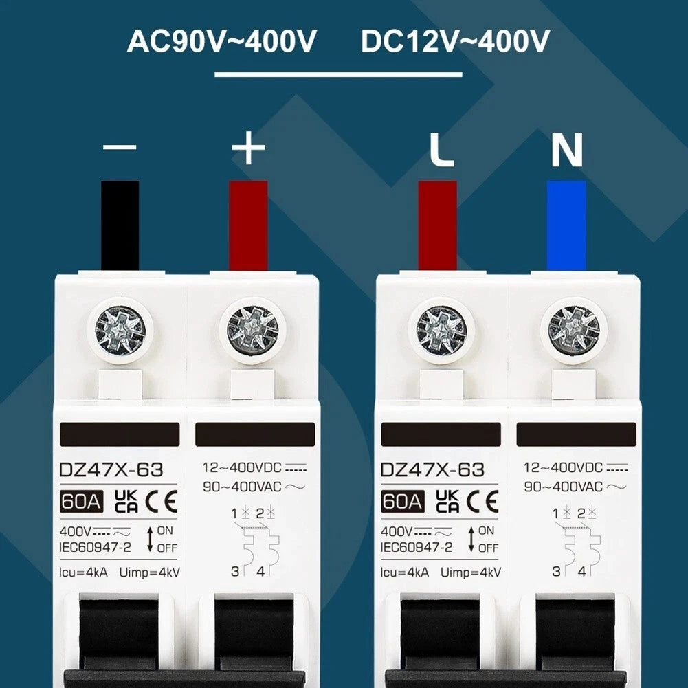 PV Isolator Switch for Solar Systems (400V AC DC Rated 15A 30A 60A 100A 120A)
