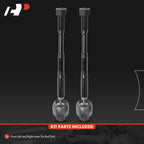 2X Front Inner Side Tie Rod Ends for Nissan Titan (2017-2024)