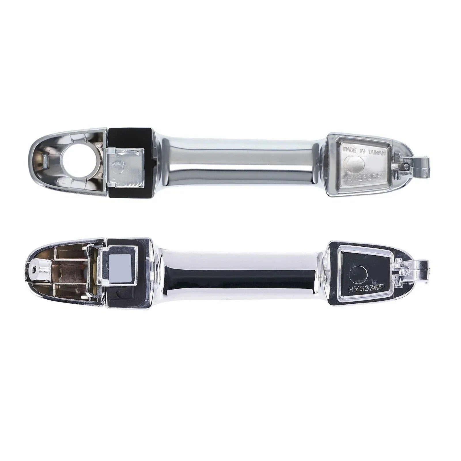 Door Handle Outer 4x Chrome Front Rear Left+Right for Hyundai i30 (2007–2012)