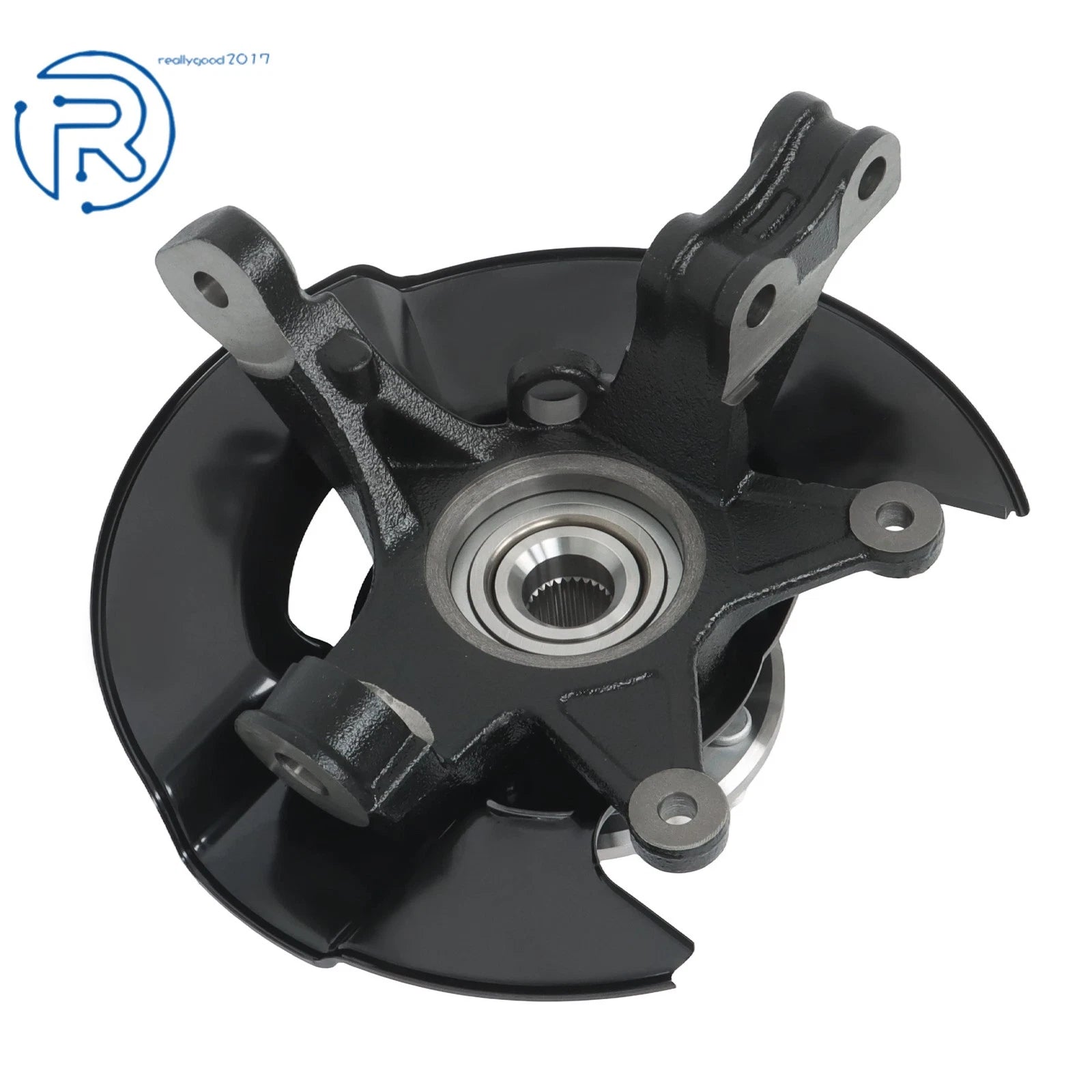 Front Left Steering Knuckle & Wheel Hub Bearing for Honda Pilot (2005-2008)