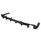 GT Style Matte Black Rear Bumper Diffuser w/ Corner Extension for Honda Civic (2022–2025)