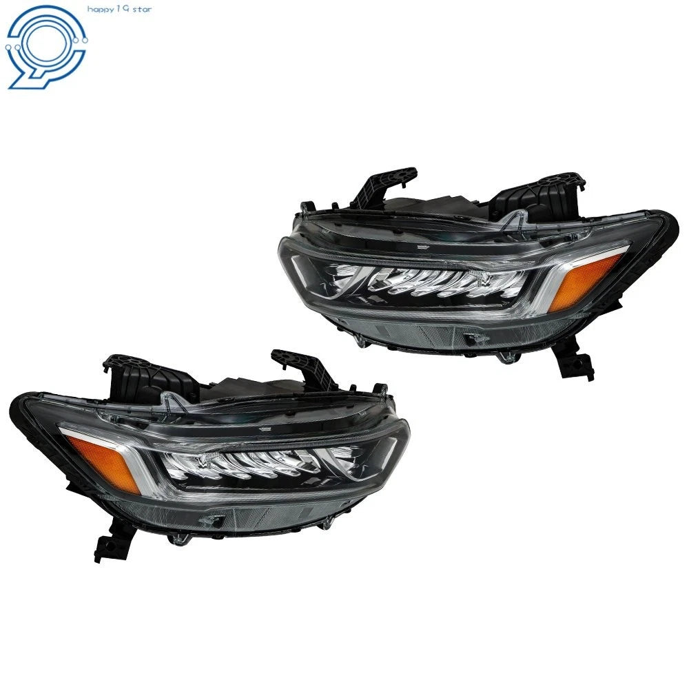 Set of 2 Halogen with LED DRL Headlights for Honda Accord (2018–2020)