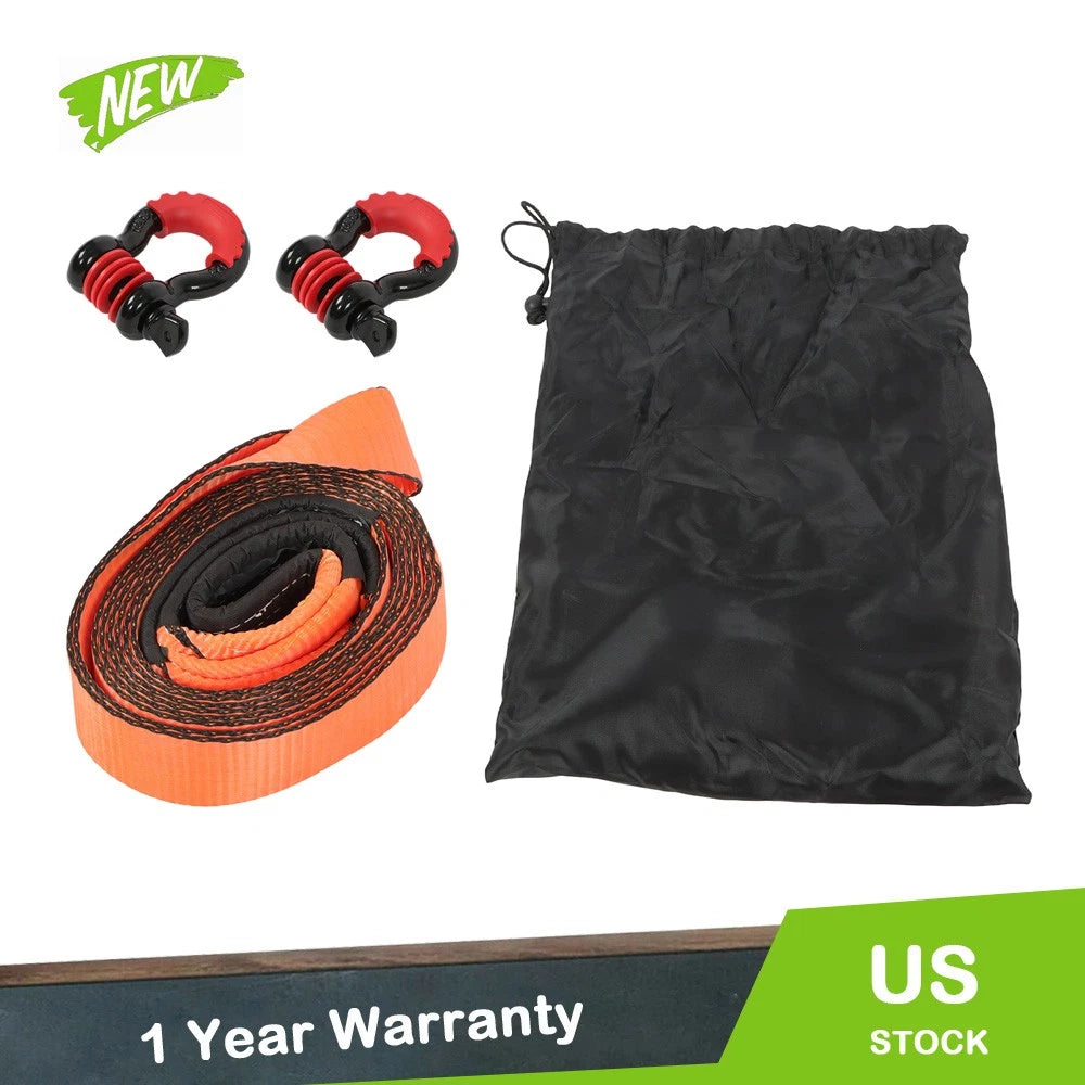 2X Recovery Tow Strap Kit for MBS (3in x 20ft)