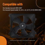 Electric Cooling Fan for Honda Accord (2008–2017)