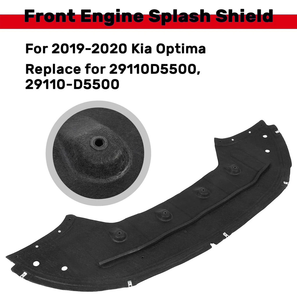 Front Under Engine Splash Shield for Kia Optima (2019-2020)