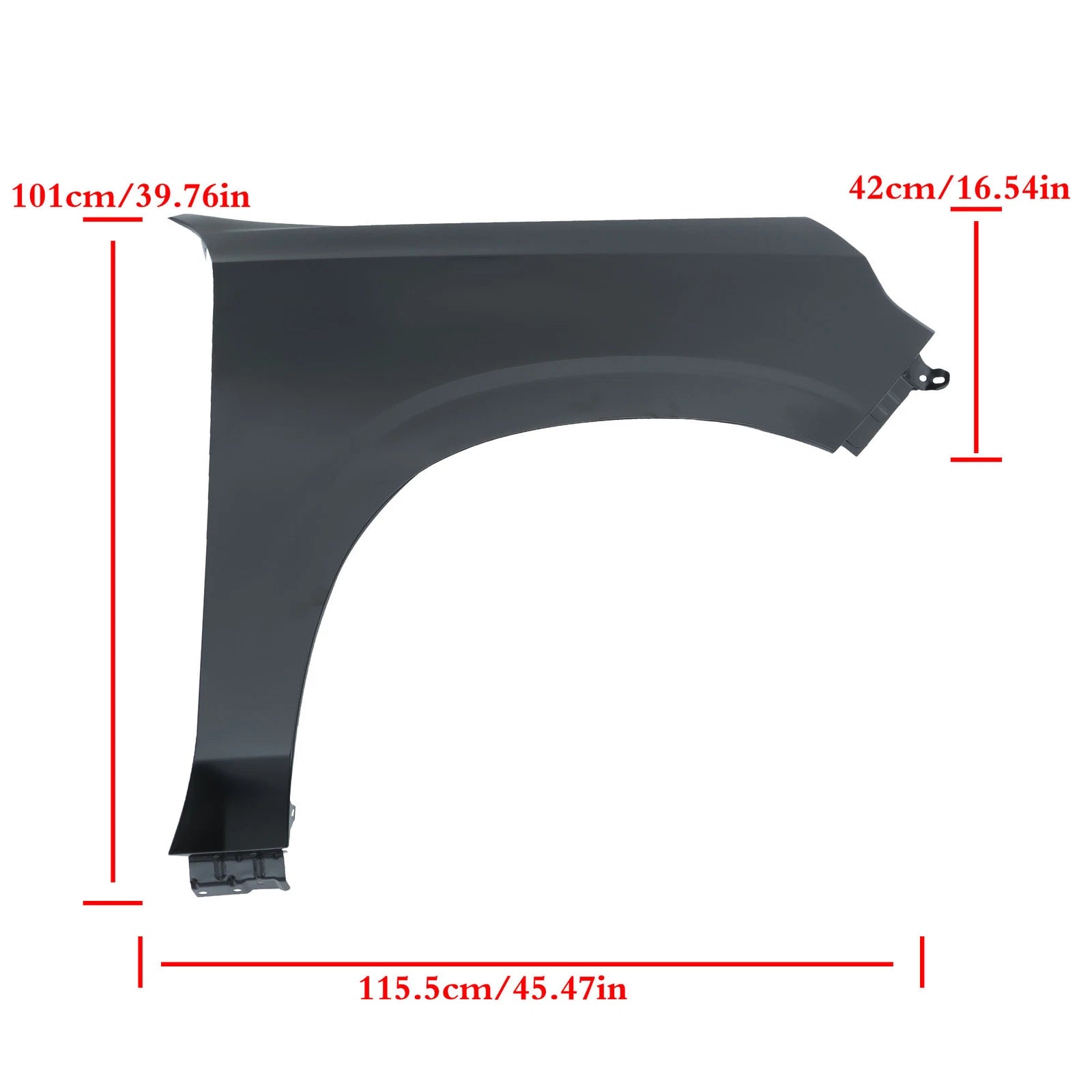 Passenger Side Front Fender for Chevy Suburban Tahoe (2021–2023)