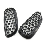 Upper Bumper Mesh Grille Pair for BMW Z4 (2009-2016)