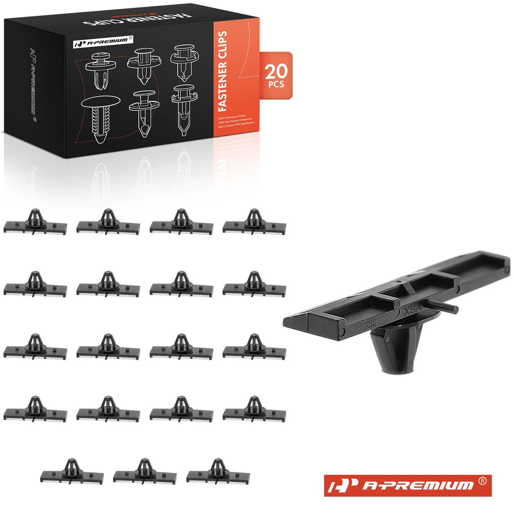 20x Nylon Black Fender Flare Molding Retainer Clips for Ford F150 (2004–2023)
