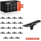 20x Nylon Black Fender Flare Molding Retainer Clips for Ford F150 (2004–2023)