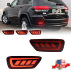 Red LED Rear Bumper Reflector for Jeep Grand Cherokee (2011–2020)