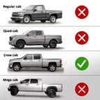 Rocker Panel Covers for Chevy Silverado Sierra Crew Cab (2001–2006)