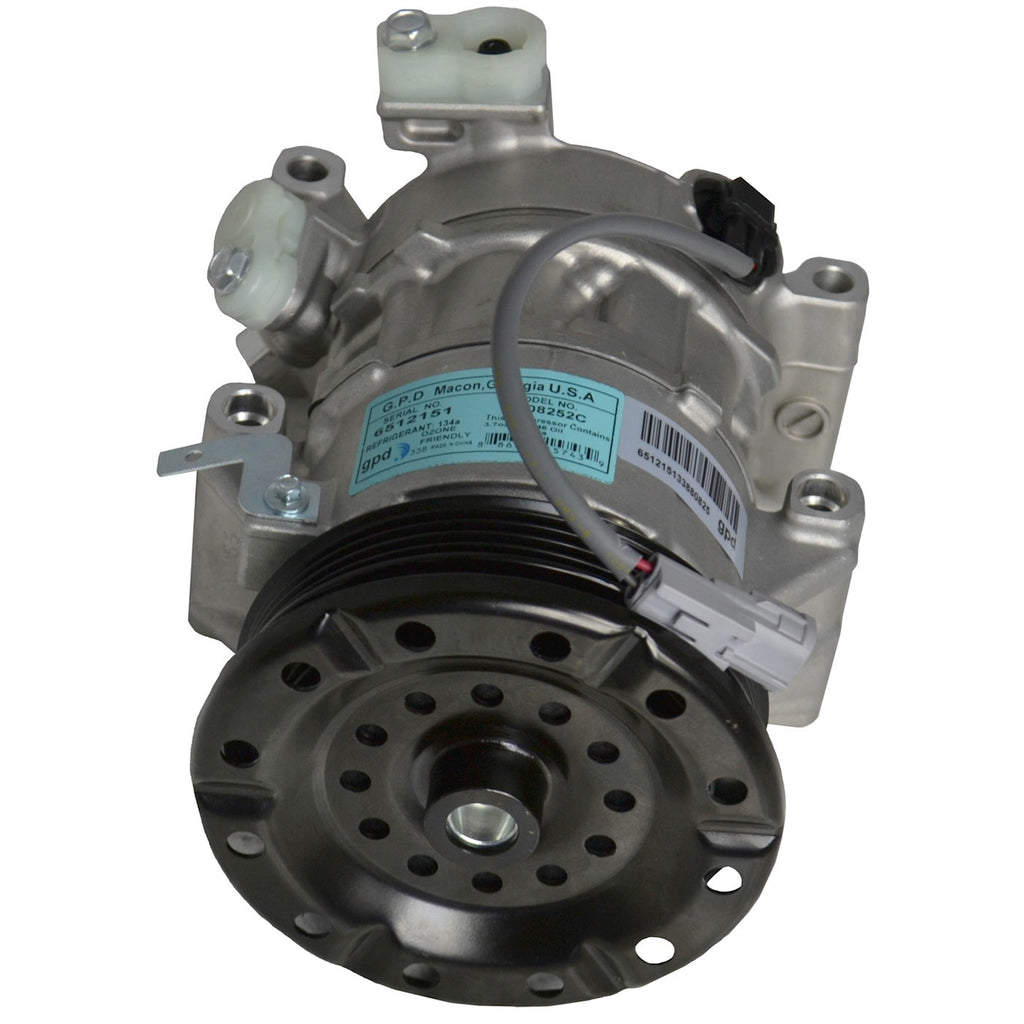 A/C Compressor with Clutch for Toyota Yaris, Scion xB, xA (2004–2005)