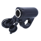 Handlebar Mount Auxiliary Power Port for Harley Softail Deluxe (2011-Current)