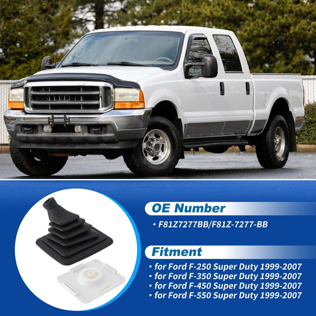 Gear Shift Boot for Ford F-250 F-350 F-450 F-550 Super Duty (1999–2007) F81Z7277BB