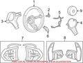 Genuine OEM Steering Wheel Back Cover 32307848268 for BMW 428i (2014)