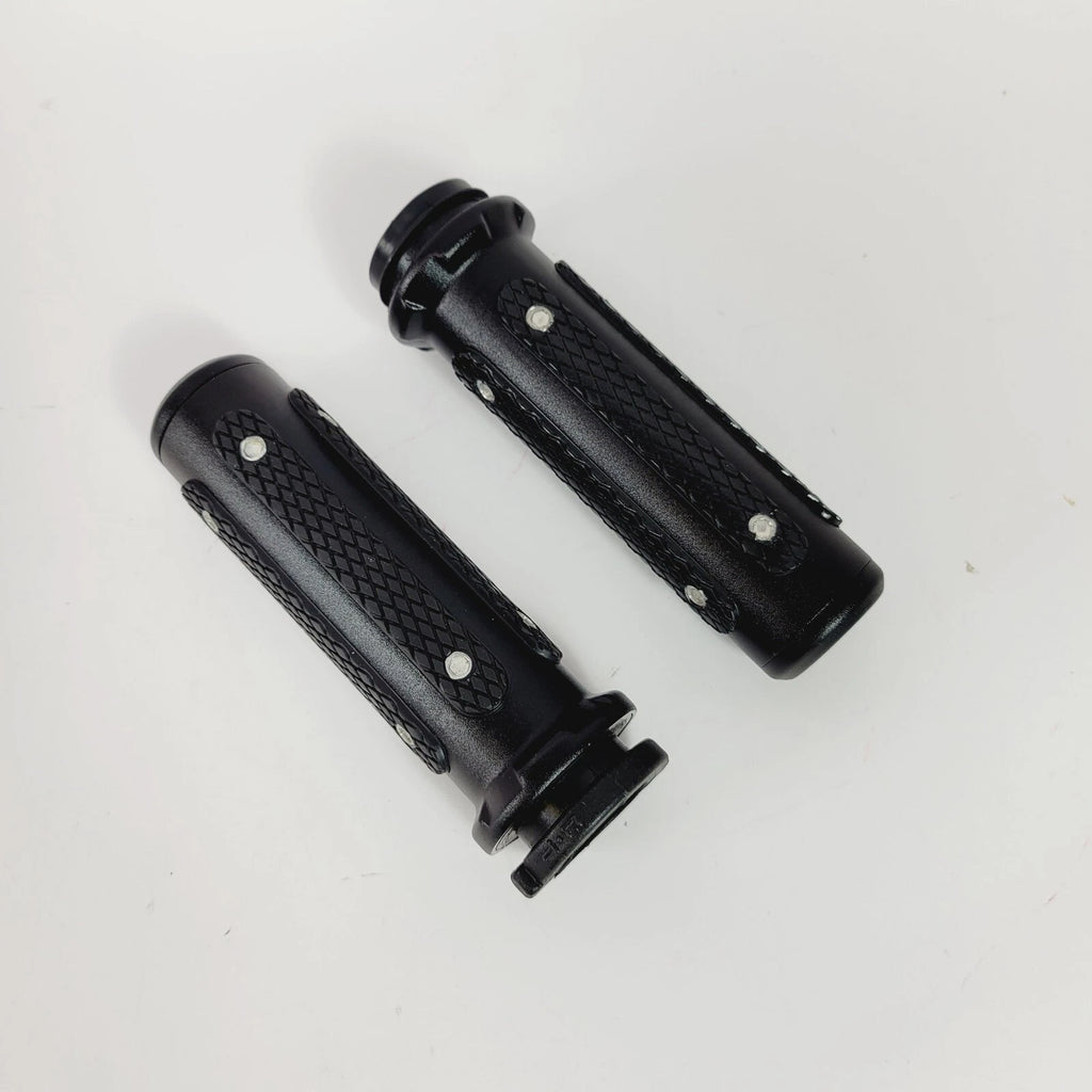 Black Endgame Hand Grips for Harley-Davidson (OEM 56100394)
