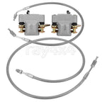 Front Left Right Brake Calipers & Hose Lines for Polaris Ranger 500 (2000–2004)