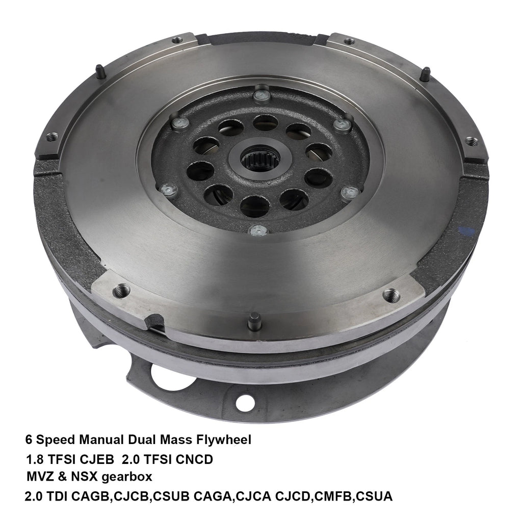 6 Speed Manual Dual Mass Flywheel 0B2105266T for Audi A4 A5 (2001–2015)