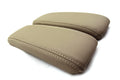 Center Console Lid Armrest Cover for Audi A8 (2004–2010) Beige PVC Leather