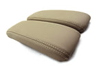 Center Console Lid Armrest Cover for Audi A8 (2004–2010) Beige PVC Leather