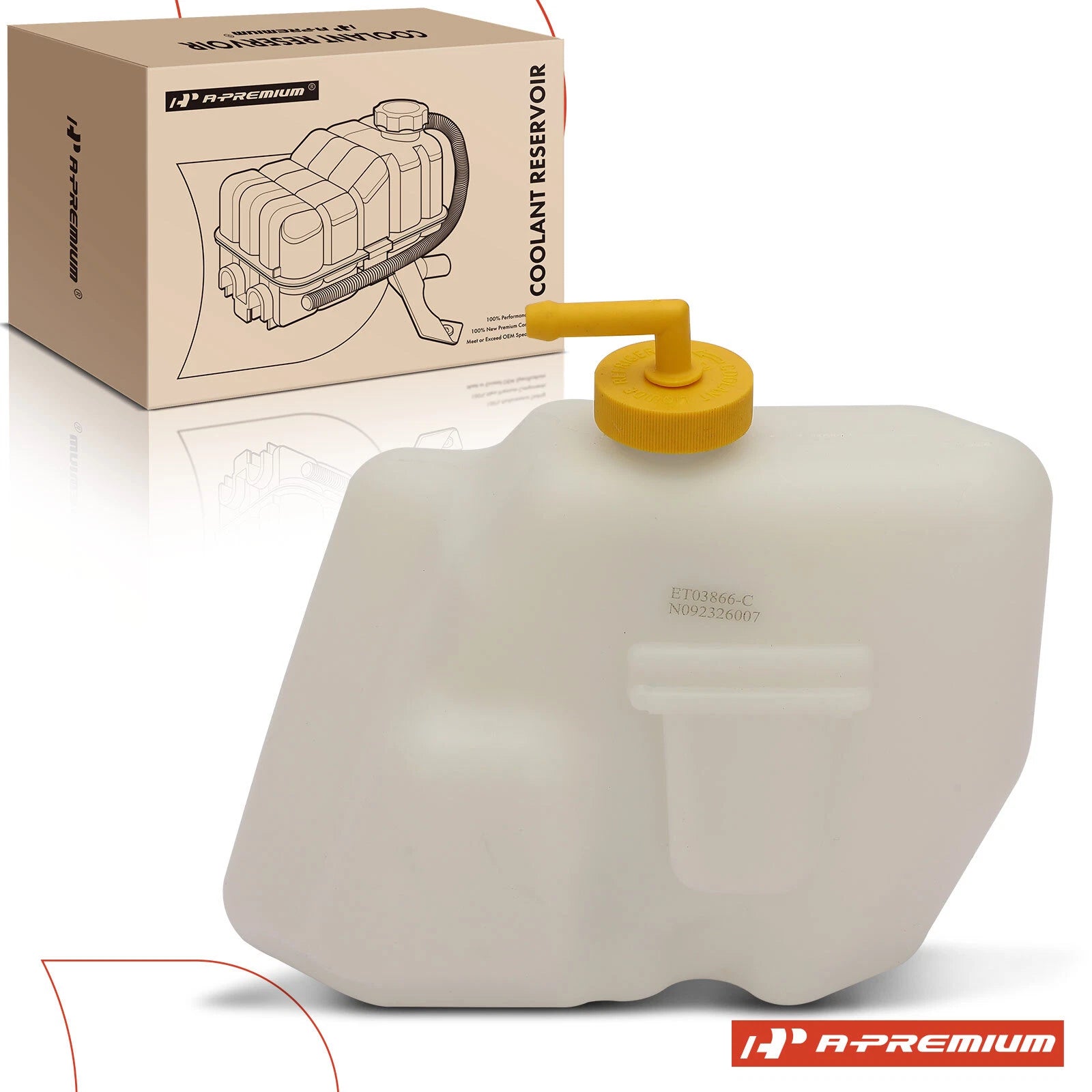 Engine Coolant Expansion Tank for Honda Accord (2013–2017)
