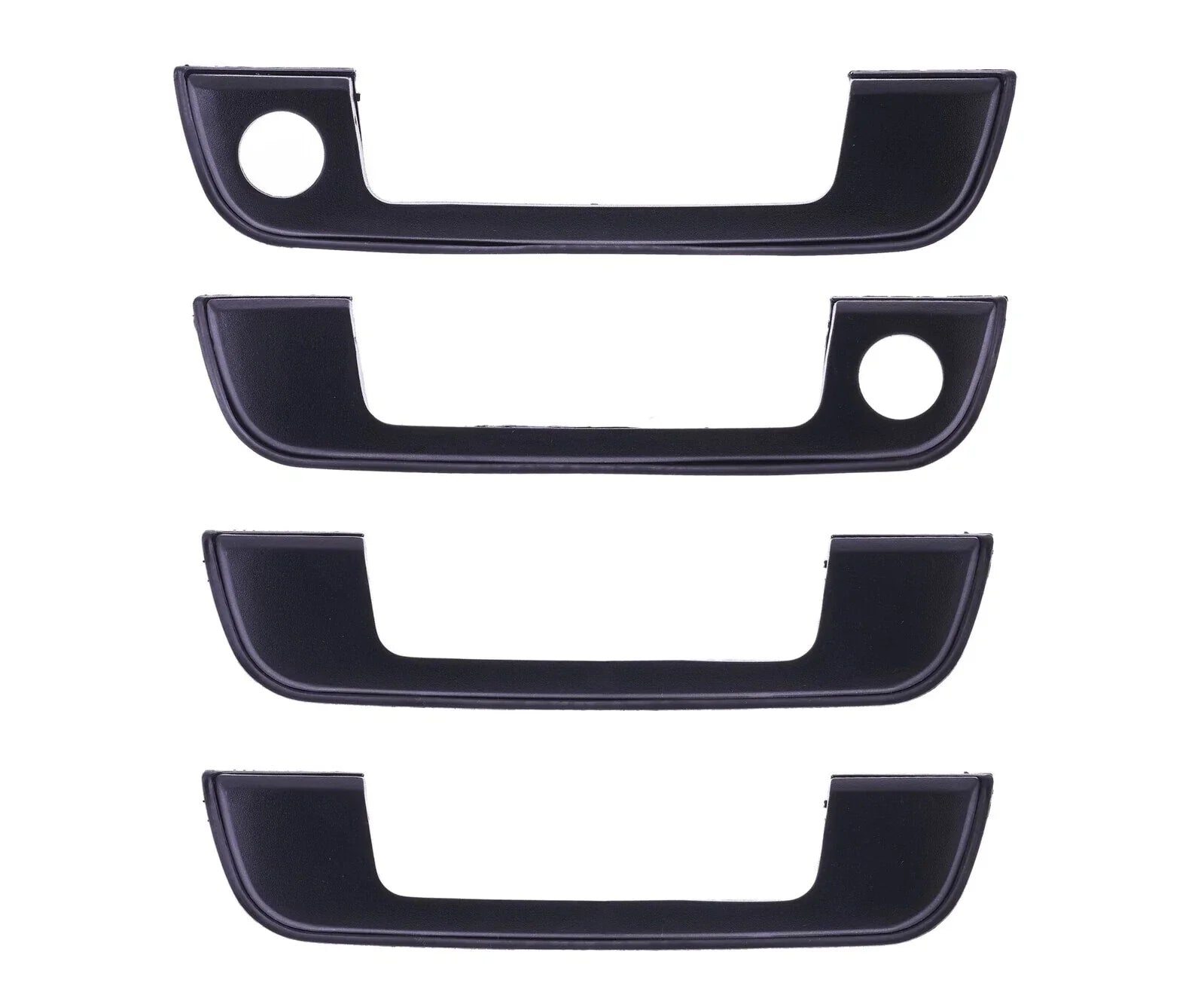 4pc Set Left + Right Outer Door Handle Cover Black for BMW E36 E34 (1988–1999)