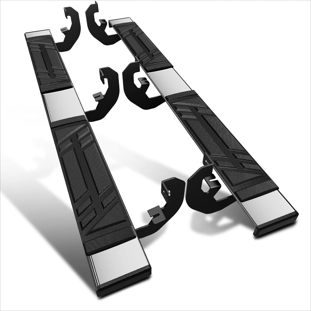 Set of 2 Side Step Nerf Bars for 2019–2025 Silverado Sierra Extended Cab