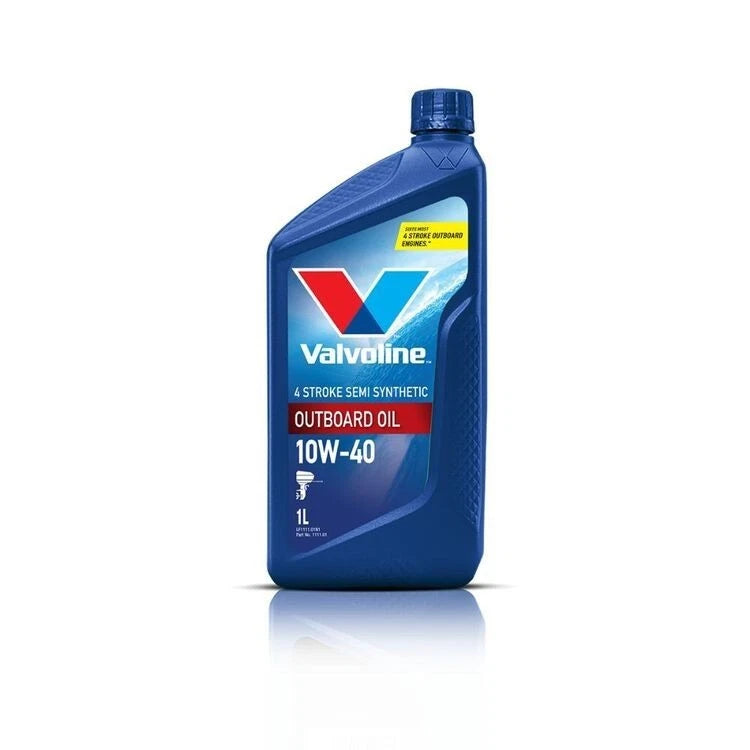 Valvoline 10W40 Semi Synthetic Outboard Engine Oil 1 Litre (1111.01)