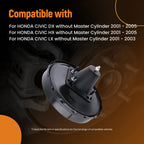 1x Vacuum Power Brake Booster for Honda Civic LX (2001–2003) 01469S5D010