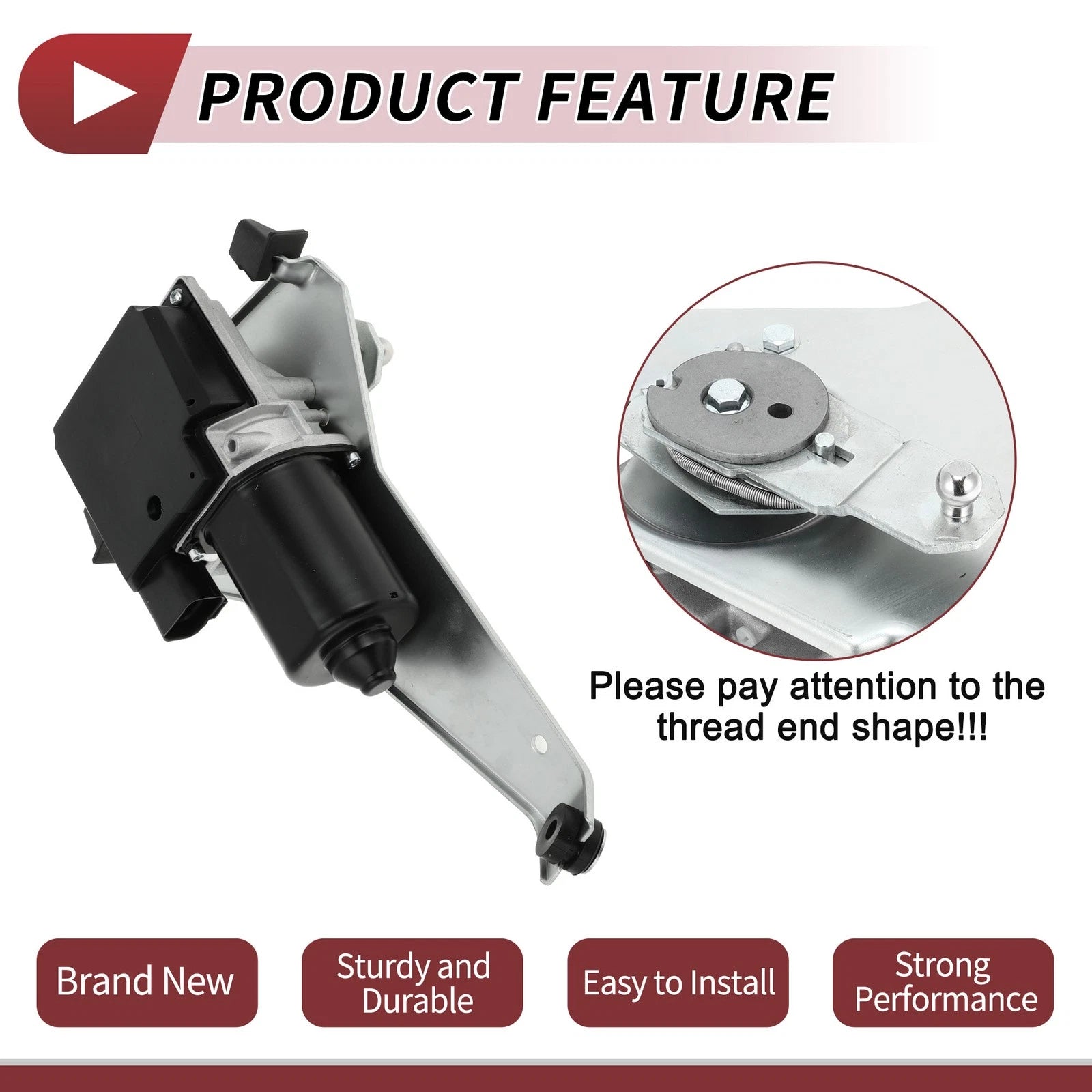 Front Windshield Wiper Motor for Pontiac Firebird (1993–1998) No. 22110039