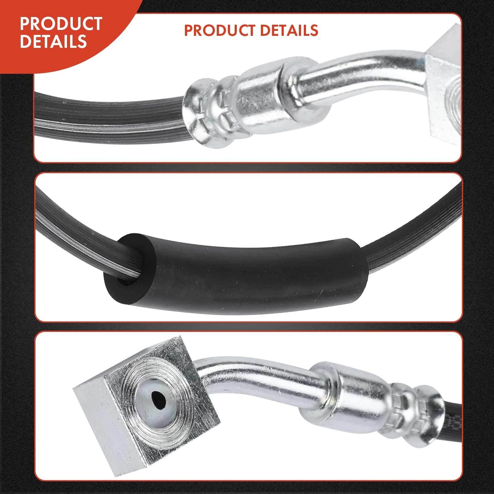 Front Left Brake Hydraulic Hose for Jeep Grand Cherokee (1993–1998)