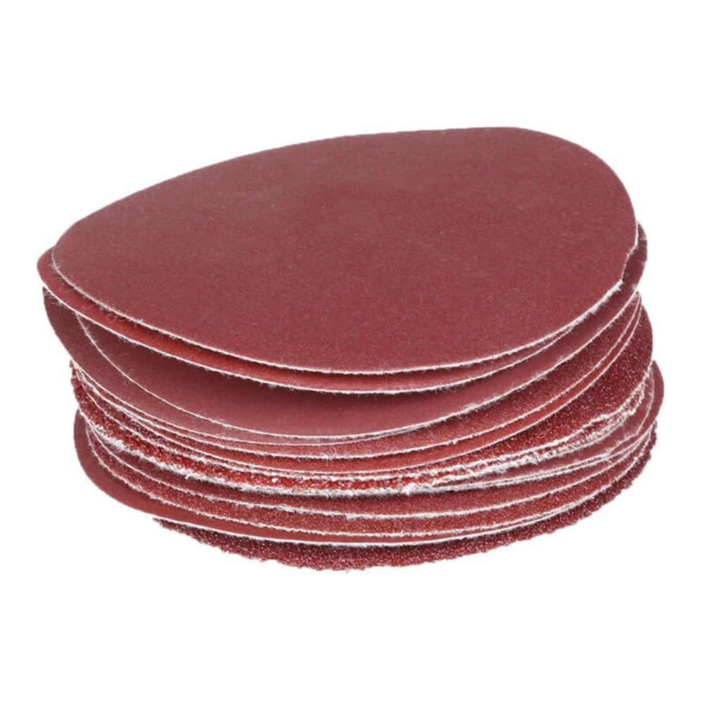10pcs 5" Sandpaper Polishing Discs 40-2000 Grit for Automotive Use