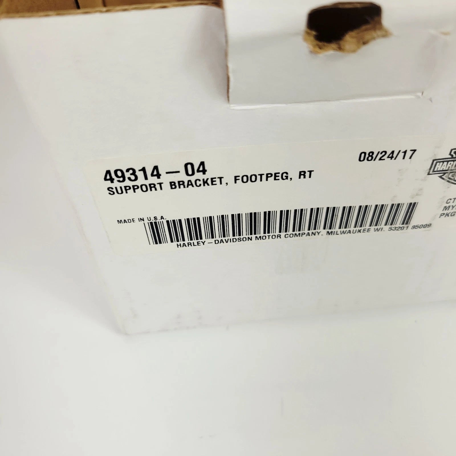 Passenger Footpeg Bracket for Harley Davidson Sportster (2004–2013) 49314-04